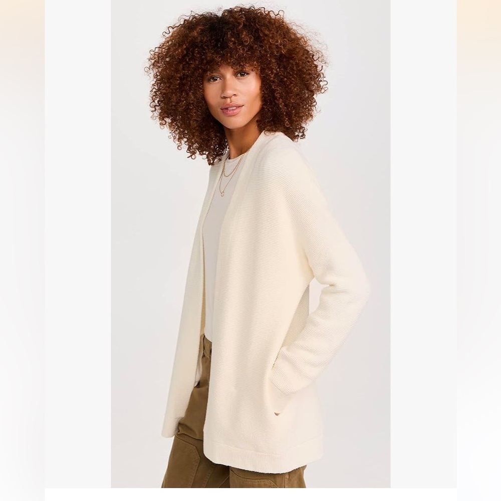 Free People Ottoman Ribbed Cardigan Small